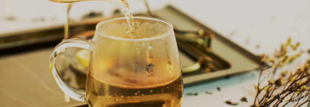 オプション用のハーブティー